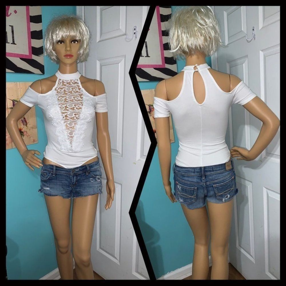 EUC- XS bodysuit Charlotte Russe